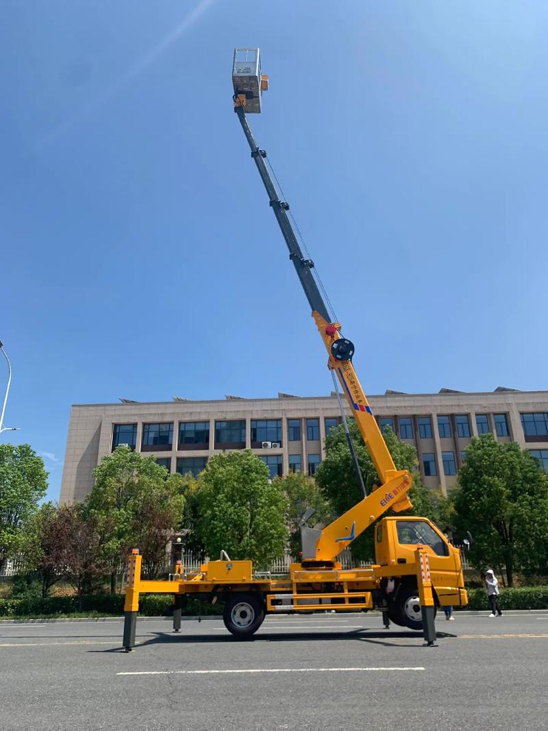 25米藍牌高空作業(yè)車全方位高清圖集 嘉力高空作業(yè)，為您呈現(xiàn)卓越細節(jié)